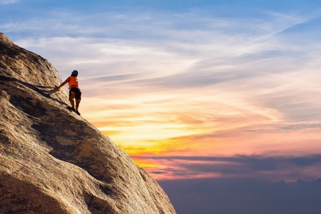 mountain climber, sky, landscape-2427191.jpg