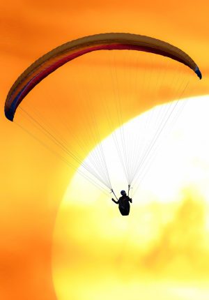 sport, leisure, paraglider